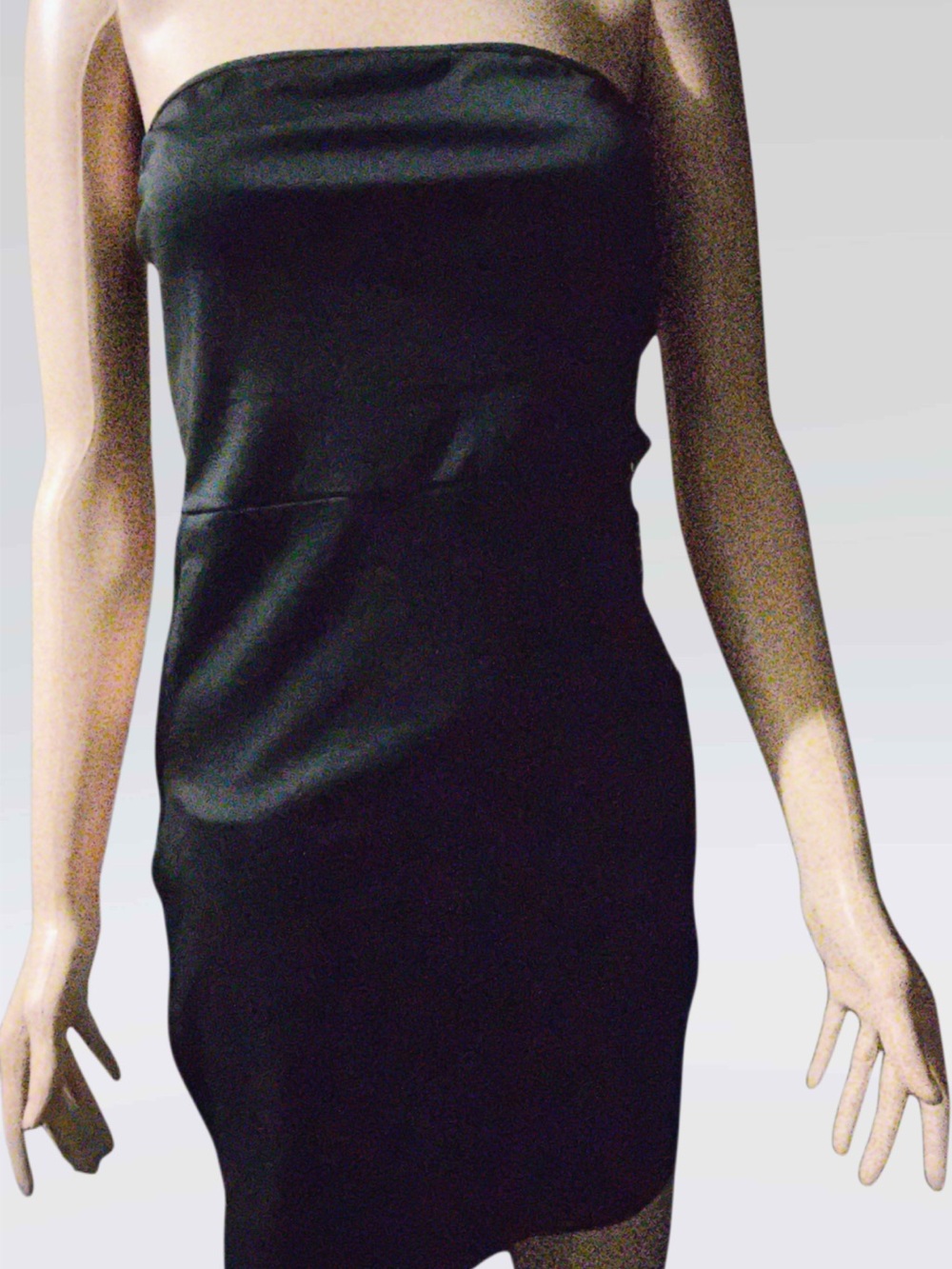 Black Strapless Dress